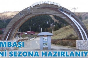 Kayak Tesisinde Bulunan Telesiyejlerin Bakımı Gerçekleştiriliyor